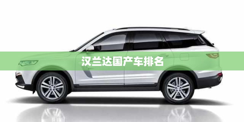 汉兰达国产车排名