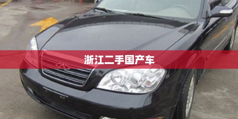 浙江二手国产车
