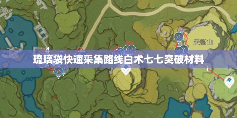 琉璃袋快速采集路线白术七七突破材料